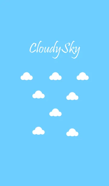 [LINE着せ替え] CloudySkyの画像1