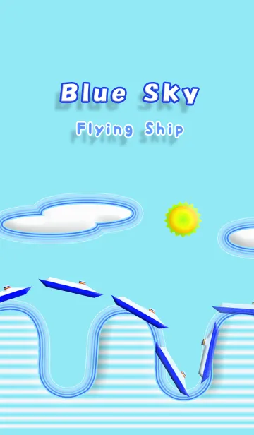 [LINE着せ替え] フライングシップスの画像1