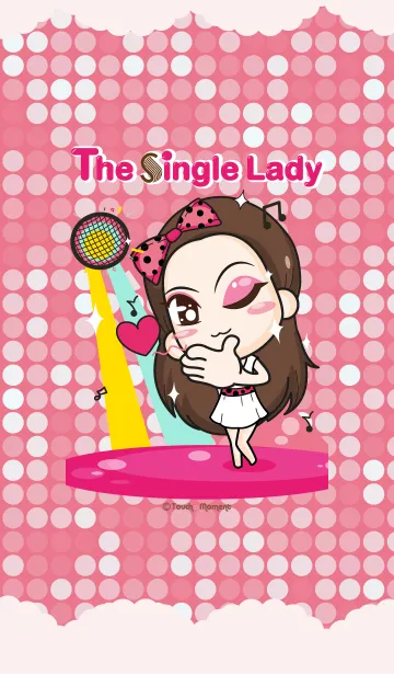 [LINE着せ替え] The single Lady.の画像1