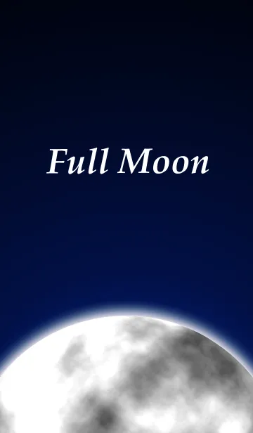 [LINE着せ替え] Full Moonの画像1