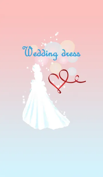 [LINE着せ替え] Wedding dressの画像1