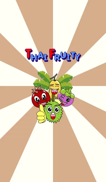 [LINE着せ替え] Thai Fruityの画像1