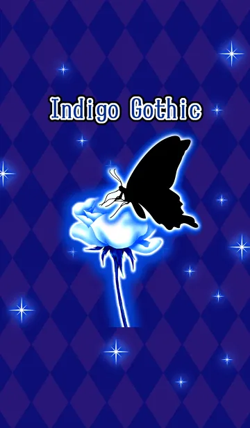 [LINE着せ替え] Indigo Gothicの画像1