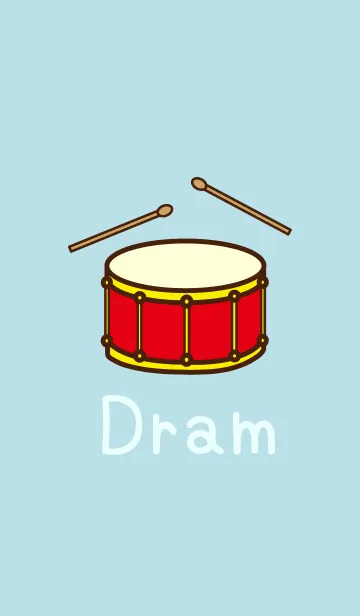 [LINE着せ替え] ★I love drum★の画像1