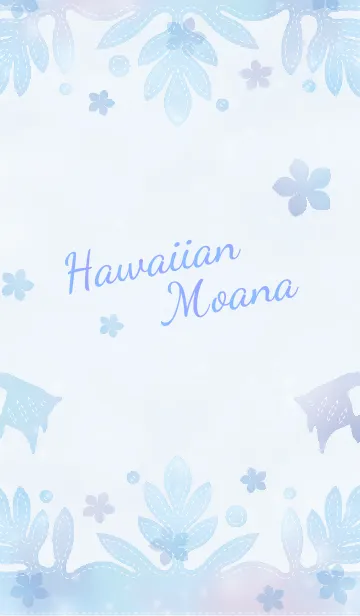 [LINE着せ替え] Hawaiian moanaの画像1