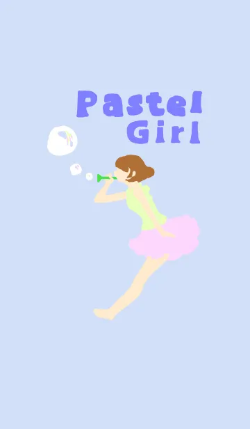 [LINE着せ替え] Pastel Girl ver.Summerの画像1