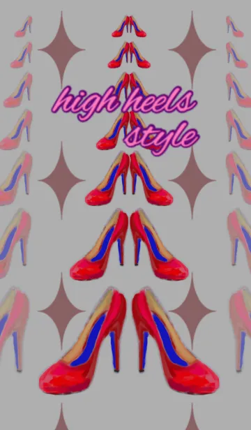 high heels styleの着せ替えメイン画像