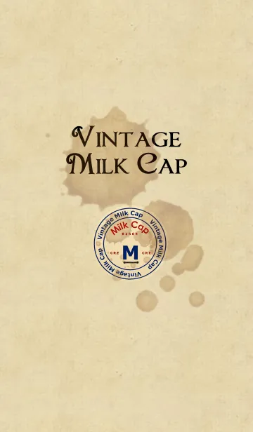 [LINE着せ替え] Vintage Milk capの画像1