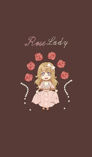 [LINE着せ替え] ROSE LADYの画像1