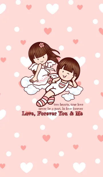 [LINE着せ替え] Love, Forever U ＆ Meの画像1