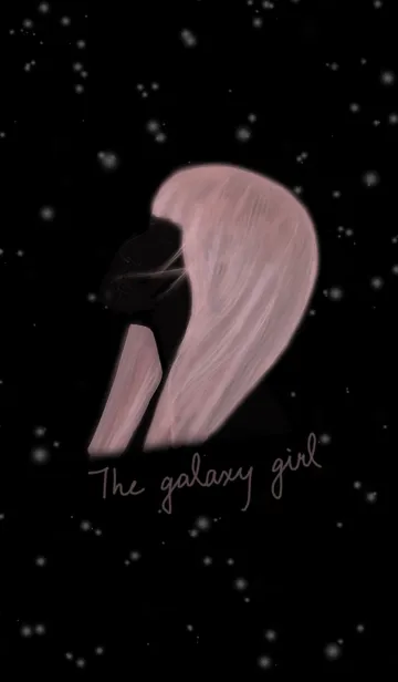 [LINE着せ替え] the galaxy girlの画像1