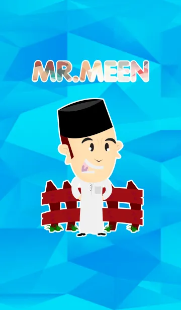 [LINE着せ替え] Theme Line Mr.Meen Ver.1の画像1