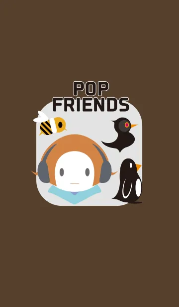 [LINE着せ替え] ポップンキャラクターの画像1