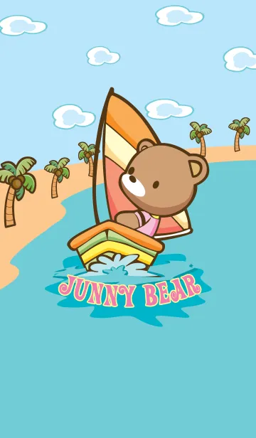 [LINE着せ替え] Junny Bearの画像1