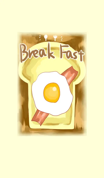 [LINE着せ替え] Break Fastの画像1