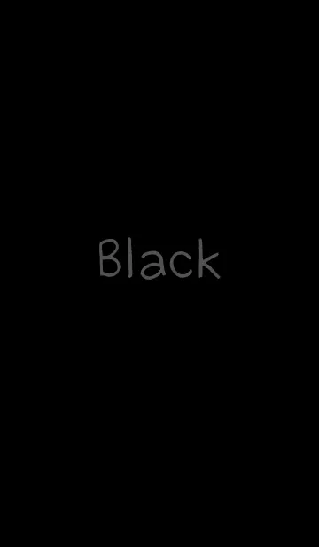 [LINE着せ替え] All Blackの画像1