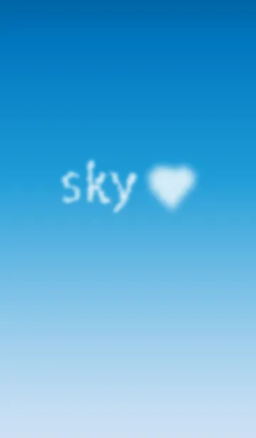 [LINE着せ替え] Lovely Skyの画像1