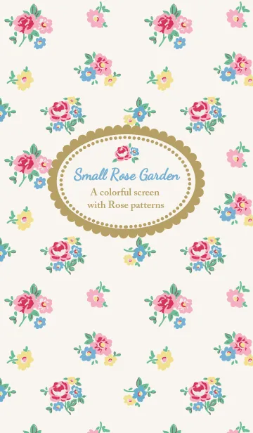 [LINE着せ替え] Small Rose Gardenの画像1