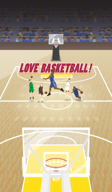LOVE BASKETBALL！のLINE着せ替え