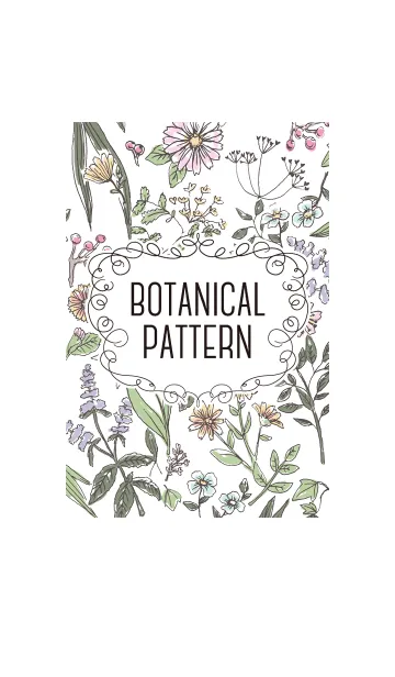 [LINE着せ替え] BOTANICAL PATTERN.の画像1