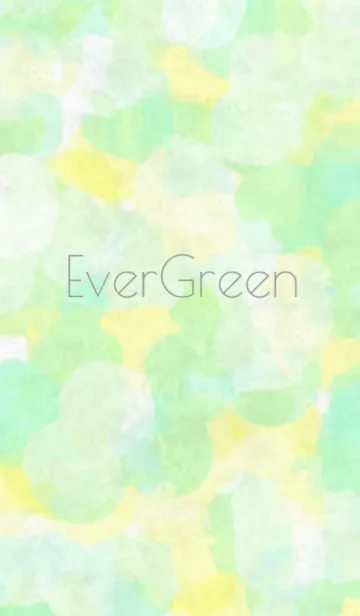 [LINE着せ替え] エバーグリーンの画像1