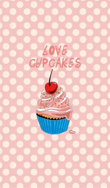 [LINE着せ替え] LOVE CUPCAKESの画像1