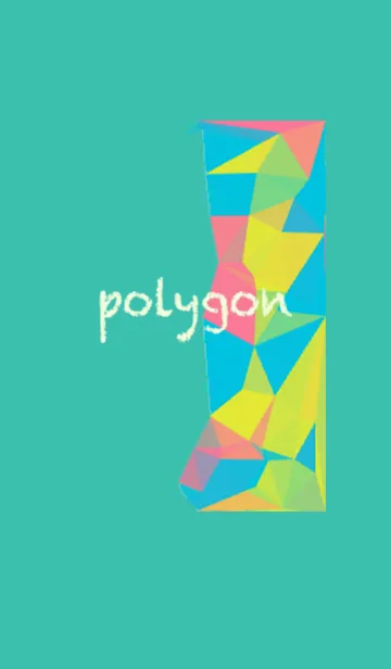 [LINE着せ替え] ポリゴン着せ替えの画像1