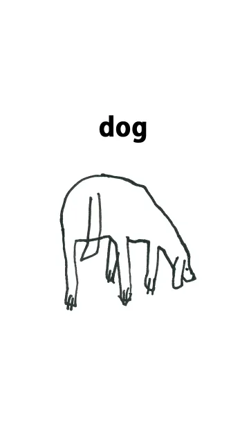 [LINE着せ替え] おだやかな犬の生活の画像1