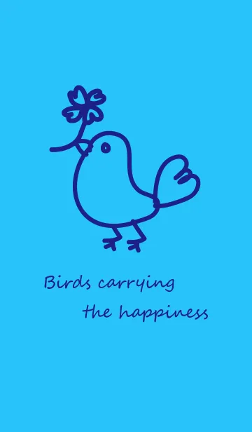 [LINE着せ替え] Birds carrying the happinessの画像1