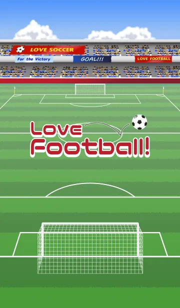 [LINE着せ替え] Love Football！の画像1