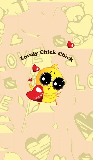 [LINE着せ替え] Lovely Chick Chick Themeの画像1