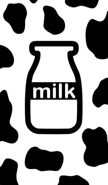 [LINE着せ替え] milk patternの画像1