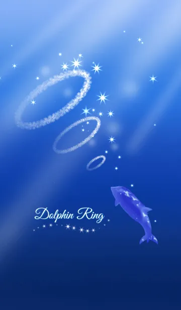 [LINE着せ替え] Dolphin ringの画像1