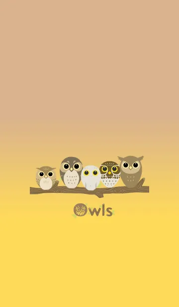 [LINE着せ替え] Owlsの画像1