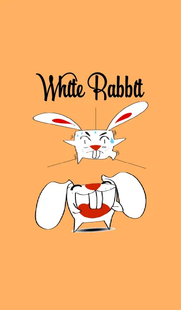 [LINE着せ替え] A Cute White Rabbitの画像1