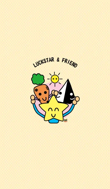 [LINE着せ替え] LUCKSTAR FRIENDの画像1