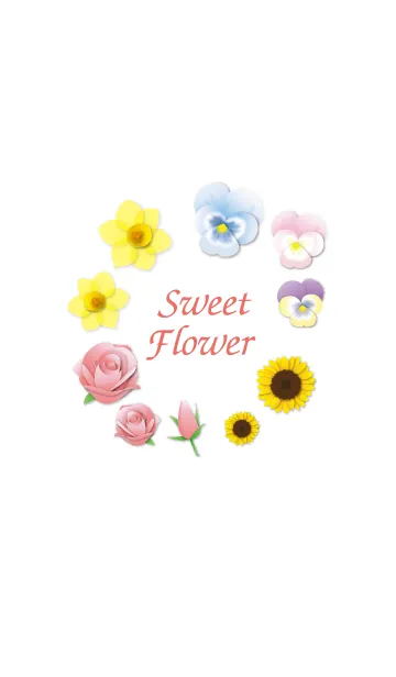 [LINE着せ替え] Sweet Flоwerの画像1