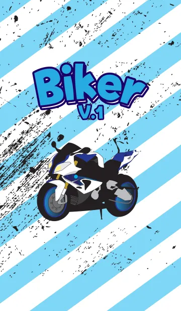 [LINE着せ替え] Biker Theme V.1の画像1