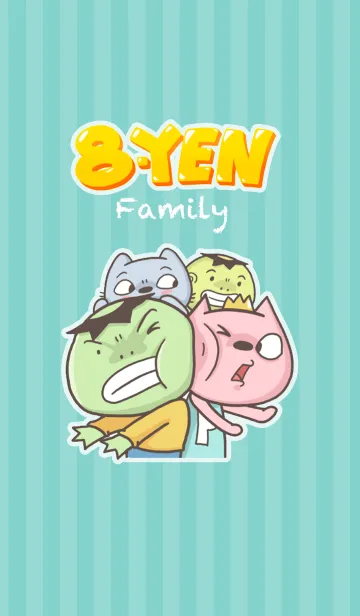 [LINE着せ替え] Mr.8 ＆ Miss.Pの画像1