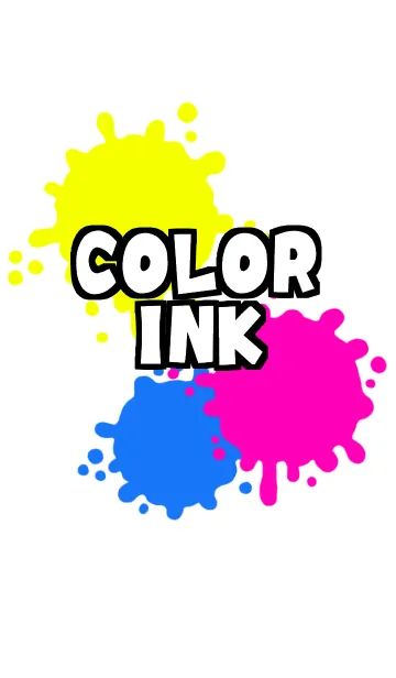[LINE着せ替え] Color inkの画像1