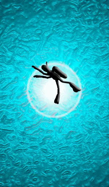 [LINE着せ替え] スキューバダイビング●Scuba diving.の画像1