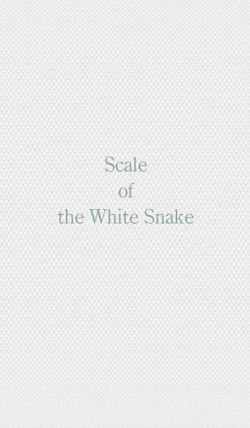 Scale of the White Snake ～白蛇の鱗～の着せ替えメイン画像