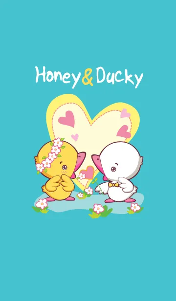 [LINE着せ替え] Honey ＆ Duckyの画像1