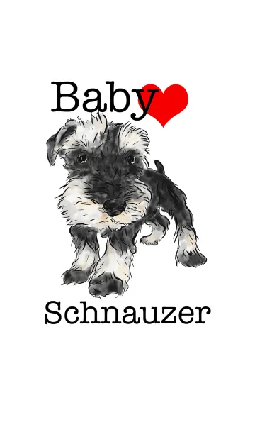 [LINE着せ替え] Baby Schnauzer！の画像1