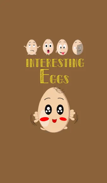 [LINE着せ替え] Interesting Eggsの画像1