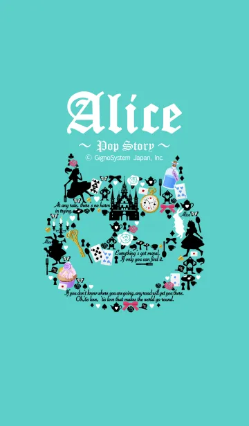 [LINE着せ替え] Alice ～Pop Story～の画像1