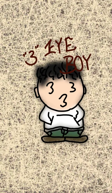 3 eyes boyのLINE着せ替え