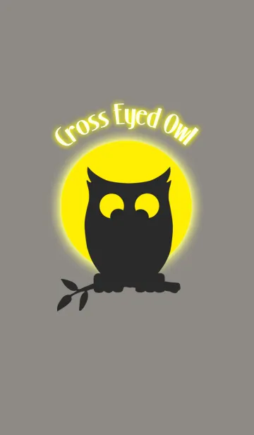 [LINE着せ替え] Cross Eyed Owlの画像1