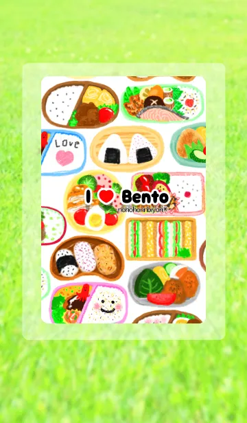 [LINE着せ替え] I love Bento.の画像1