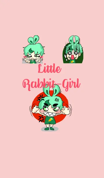 [LINE着せ替え] A Little Rabbit-Girlの画像1